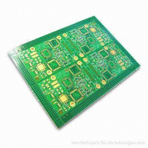 PCB Assembly with 2.0mm Thickness and Green Solder Mask